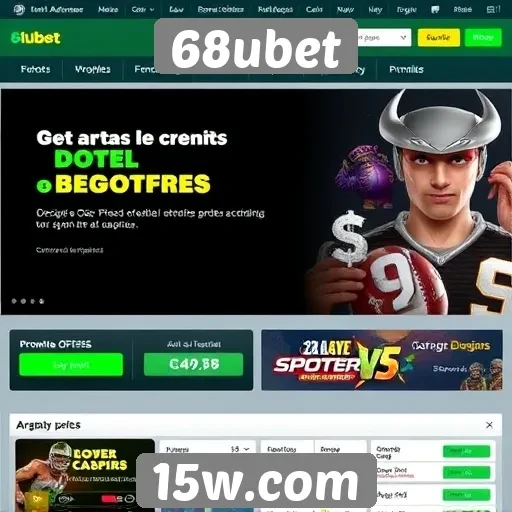 Ofertas e promoções disponíveis no 68ubet