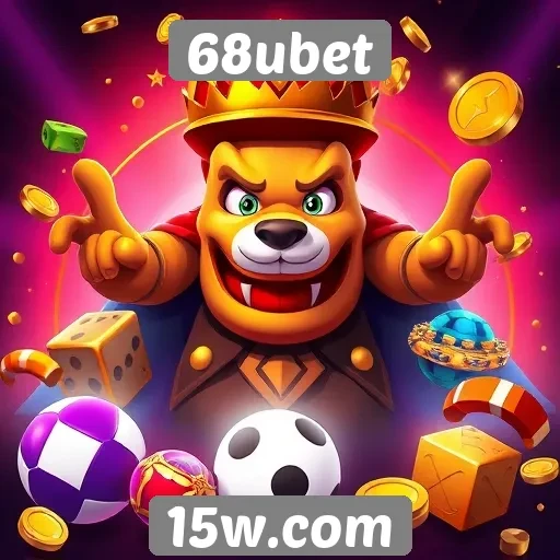 Variedade de jogos oferecidos pelo 68ubet